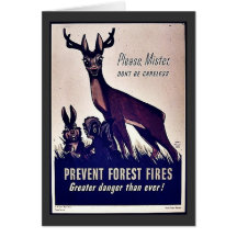 Prevent Forest Fires Cards