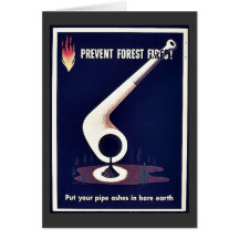 Prevent Forest Fires Greeting Cards