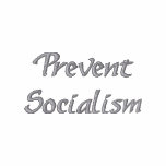 Prevent Socialism Embroidered Polo Shirt