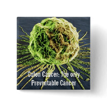 Preventable Cancer! Pinback Buttons