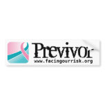 PREVIVOR bumper sticker