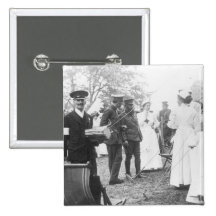 Prewar Field Days British Military Nurses Button
