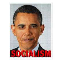 Prez Obama socialism Postcards
