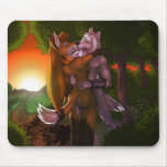 Priam & Ginger - Love in the Forest Mouse Mats