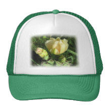 Prickly Pear Cactus Flower Trucker Hats