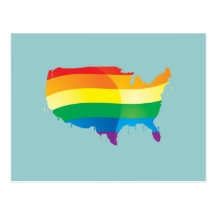 PRIDE AMERICA POST CARDS