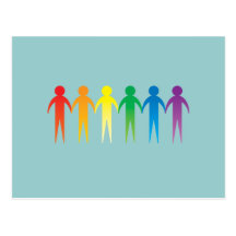 Pride Chain Postcard