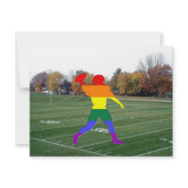 Pride Football Custom Invite