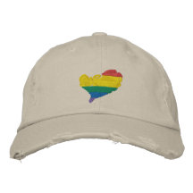 Pride HeART Embroidered Hats