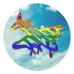 Pride Plane Stickers