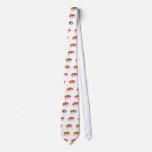 "Pride" with rainbow Custom Tie