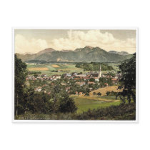 Prien on Chiemsee, Upper Bavaria, Germany rare Pho Postcard