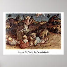 Prière du Christ par Carlo Crivelli Posters