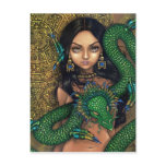 "Priestess of Quetzalcoatl" Postcard