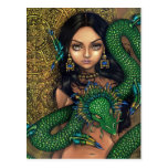 "Priestess of Quetzalcoatl" Postcard postcards