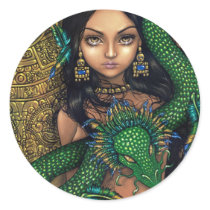 "Priestess of Quetzalcoatl" Sticker