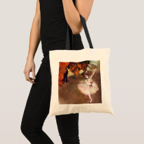 Prima Ballerina; Rosita Mauri, The Star by Degas Canvas Bags