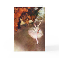 Prima Ballerina; Rosita Mauri, The Star by Degas Card