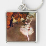 Prima Ballerina; Rosita Mauri, The Star by Degas Keychains