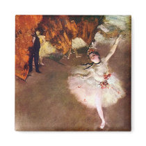 Prima Ballerina; Rosita Mauri, The Star by Degas Magnets