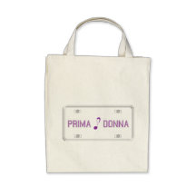 Prima Donna License Plate Bag