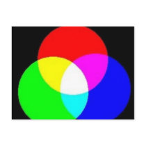 PRIMARY COLORS POST CARD