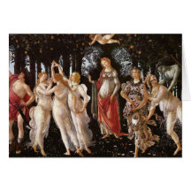 Primavera, Botticelli Cards