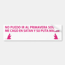 Primavera Sound Pegatina/Sticker (pink) Pegatina De Parachoque