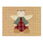 Primitive Angel Recipe Card Post Cards