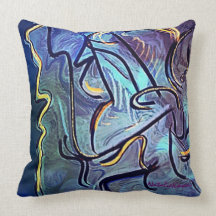 Primitive Art Pillow