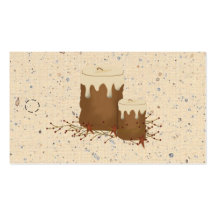 Primitive Candles Hang Tag Business Card