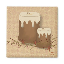 Primitive Candles Magnet