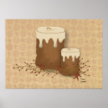 Primitive Candles Poster
