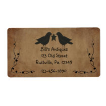 Primitive Crows Product Label