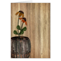 Primitive Greeting Card