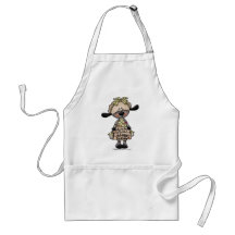Primitive Lamb-God Bless Ewe Aprons