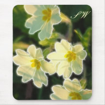 Primrose (Primula Vulgaris) Mouse Pads