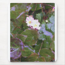 Primroses in the Rain Mousepad