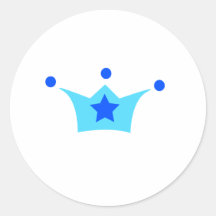 prince crown stickers