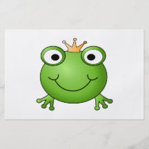 Prince de grenouille. Grenouille heureuse Prospectus