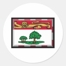 Prince Edward Island Flag Stickers