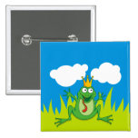 Prince Frog Pins