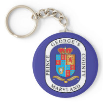 Prince George's County seal Key Chain