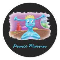 Prince Marvin at Brita's Shop Sticker