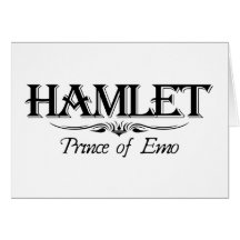 Prince Of Emo Greeting Card