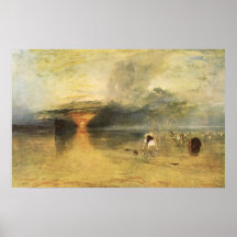 Prince of Orange departing - Joseph Mallord Turner Posters