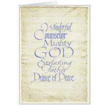 Prince of Peace Greeting Card