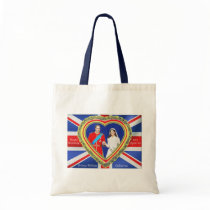 Prince William and Catherine Royal Wedding Tote Bag