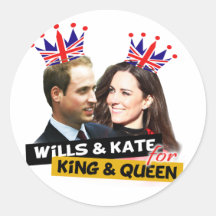 Prince William & Kate Middleton Fun Stickers