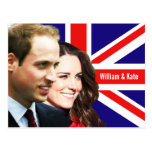 Prince William & Kate Postcard